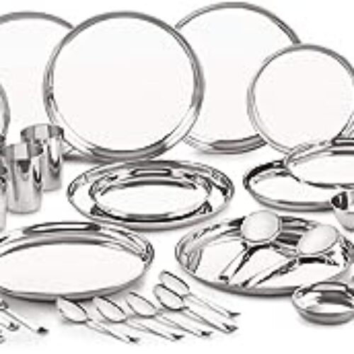 Super Stainless Steel Premium Dinner Set