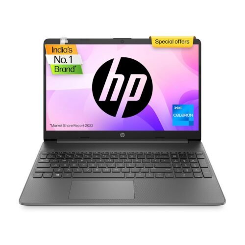 HP Laptop 15, Intel Celeron N4500, 15.6-inch (39.6 cm) HD, Micro-Edge, 8GB DDR4, 512GB SSD, Intel UHD Graphics, Dual Speakers, (Win 11, MSO 2021, 1.69 kg)